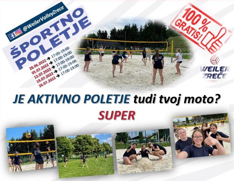 BREZPLAČNO športno poletje v Zrečah
