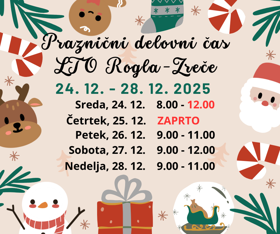 PRAZNIČNI DELOVNI ČAS – TIC ZREČE